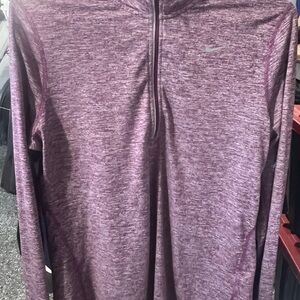 Nike Women's Purple Long Sleeve Top